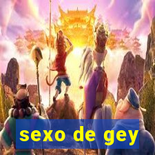 sexo de gey